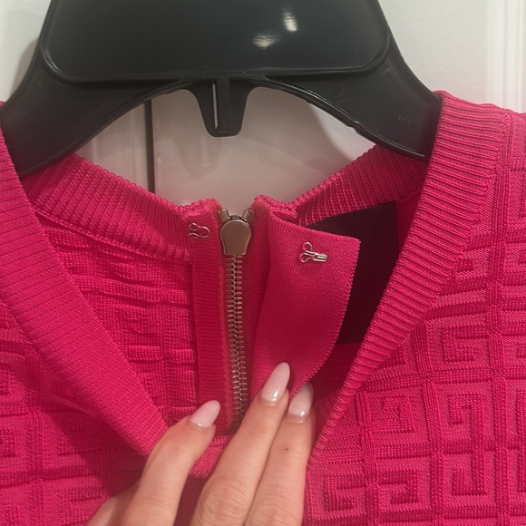 Givenchy pink knit logo dress - Picture 8 of 8